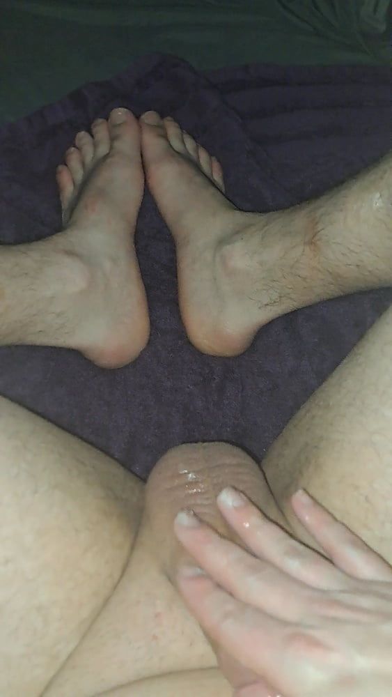 My dick and feet