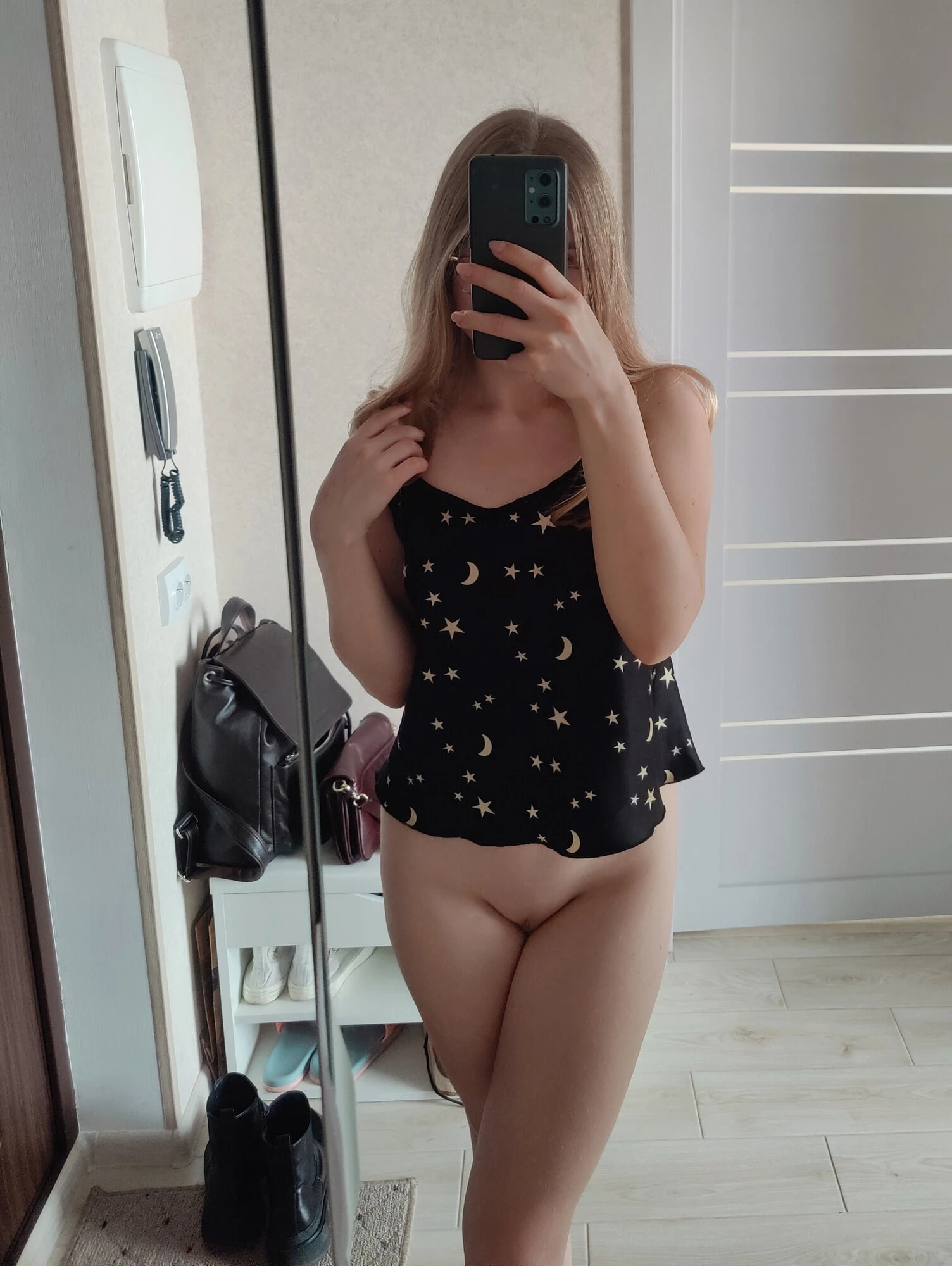 I like to walk around the house without panties #4