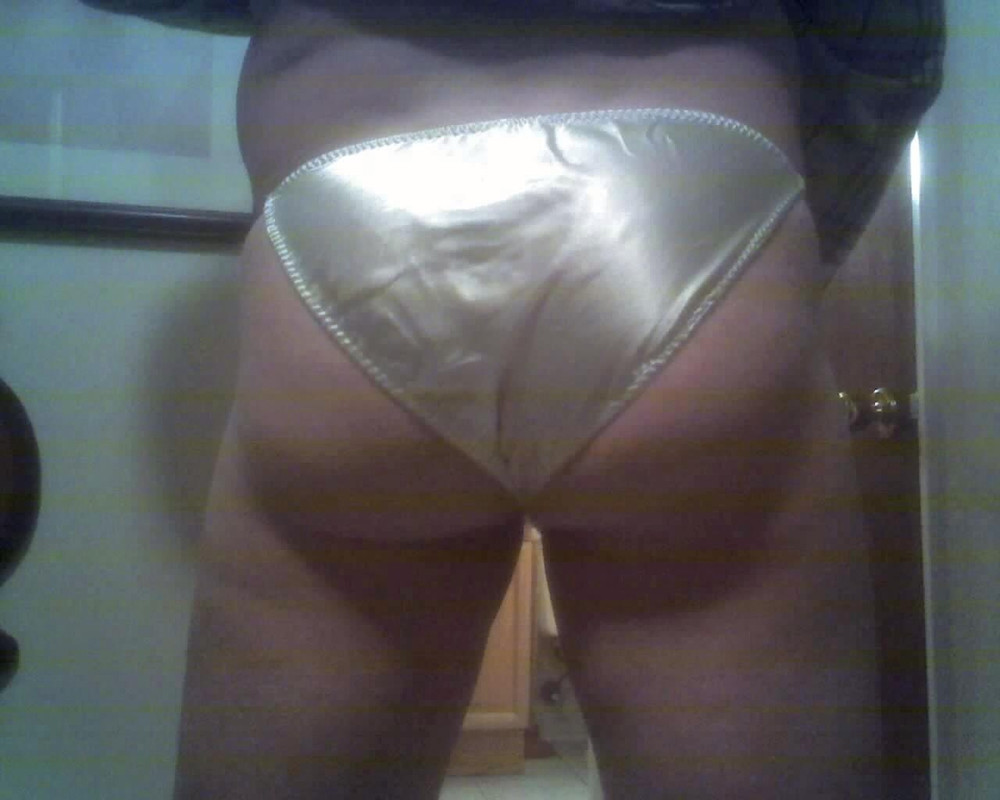 Me with borrowed panties #7