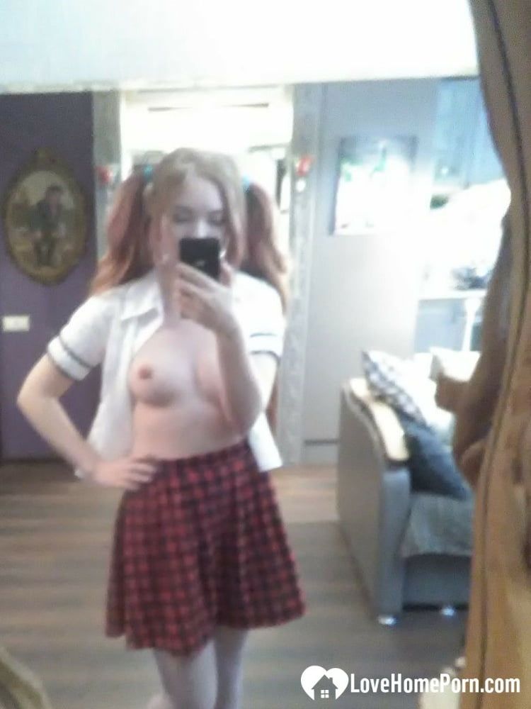 I got myself a naughty schoolgirl outfit #16