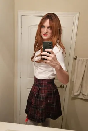 sissy femboy school girl         