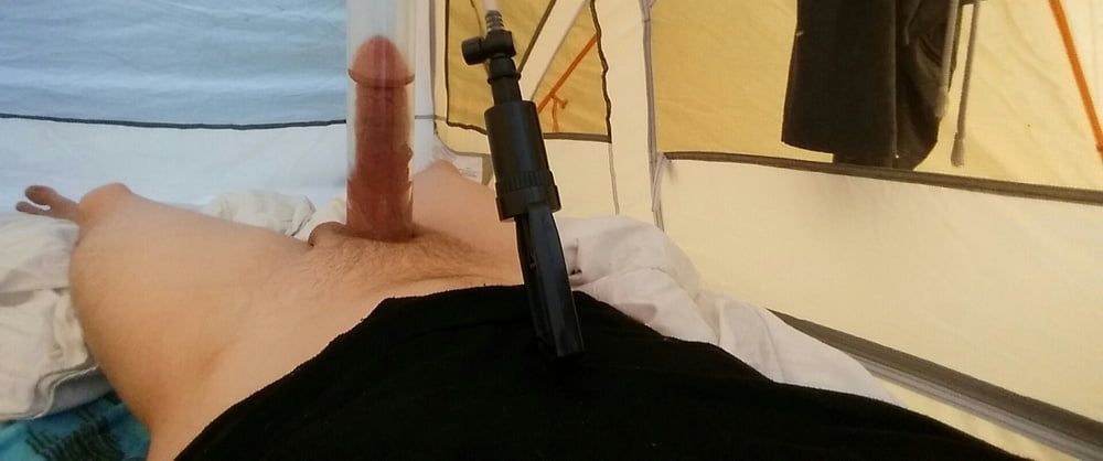 Camping With A Big Cock #7
