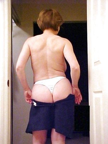 MarieRocks 50+ White Panties Thong Bra #25