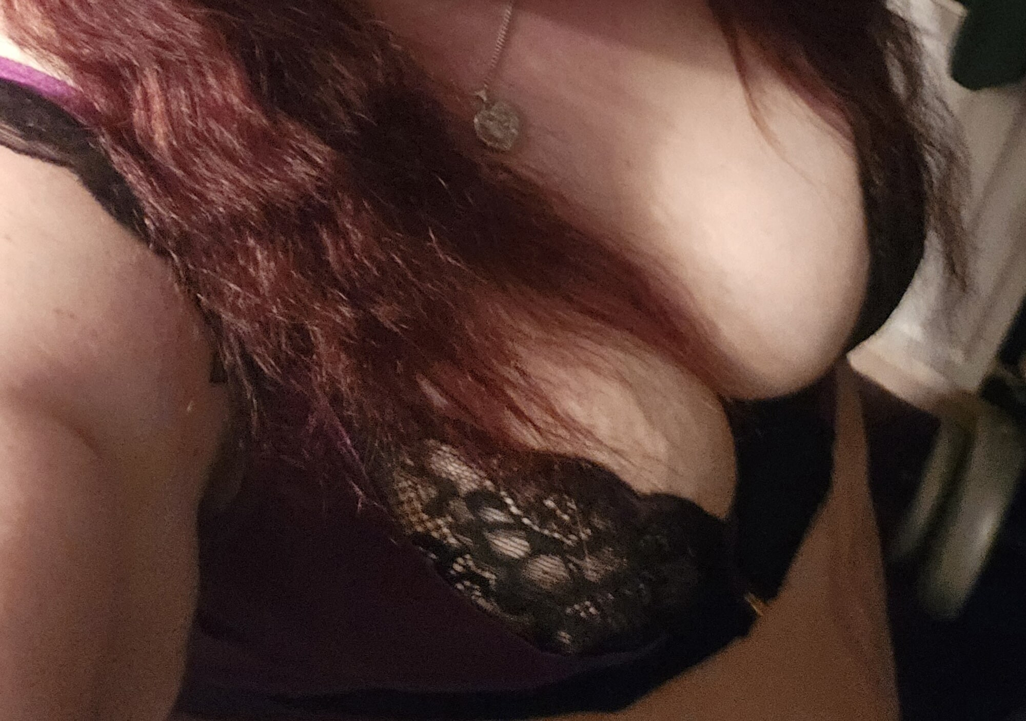 My ample tits perfect for a tit wank  #2
