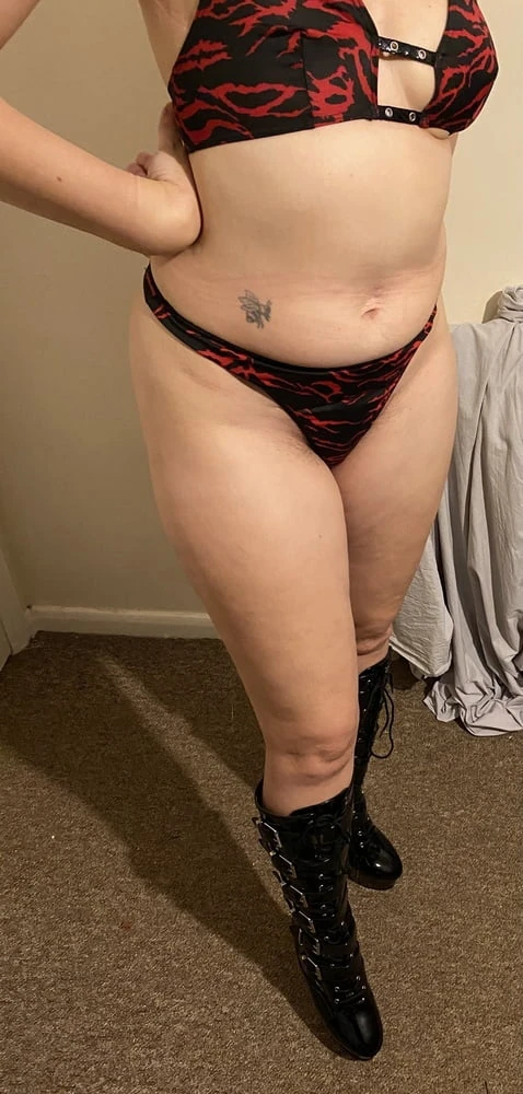 Dressed up in sexy outfit and kinky boots #29