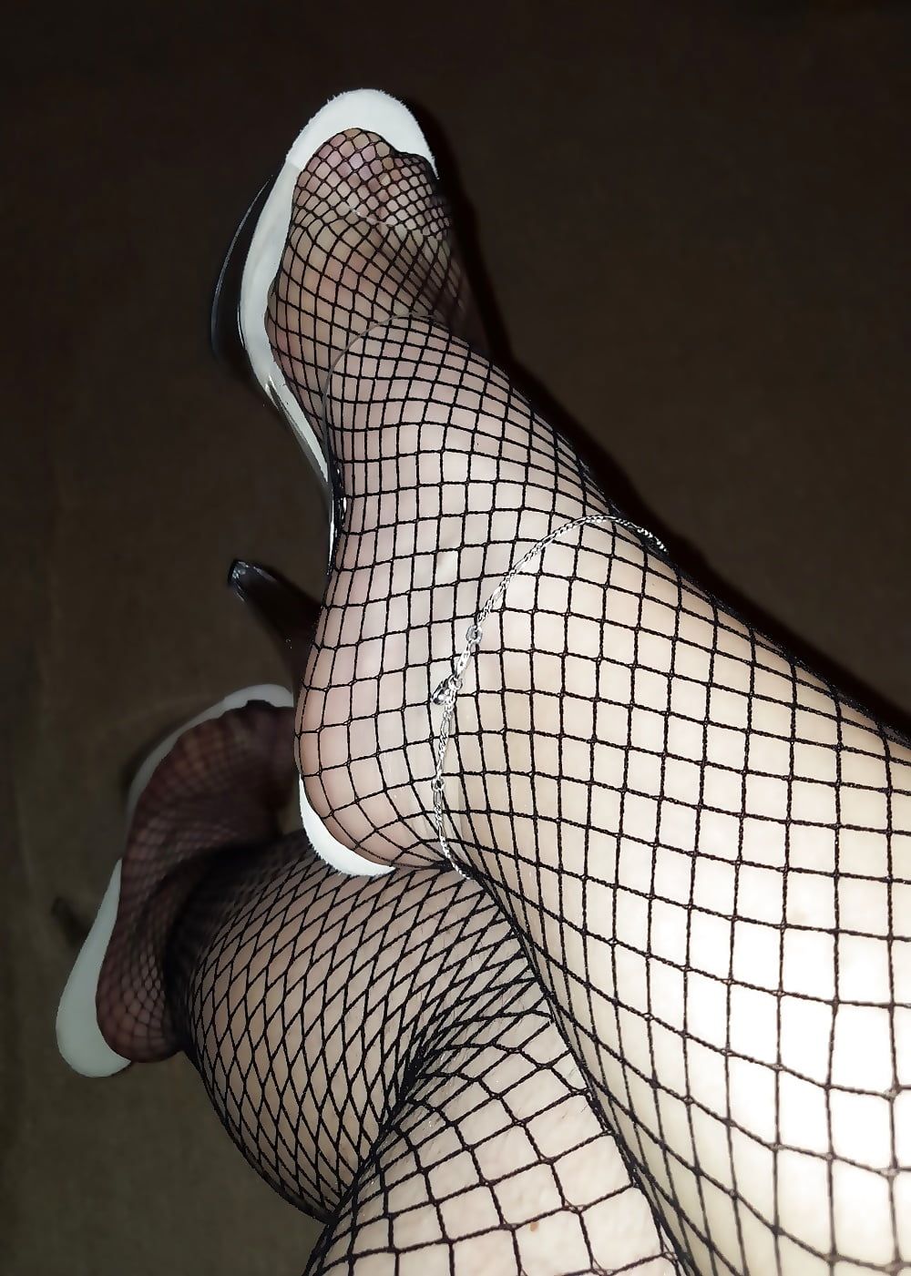 Sexy Heels ++ Fishnet ++ Anklets ++ Feet #5