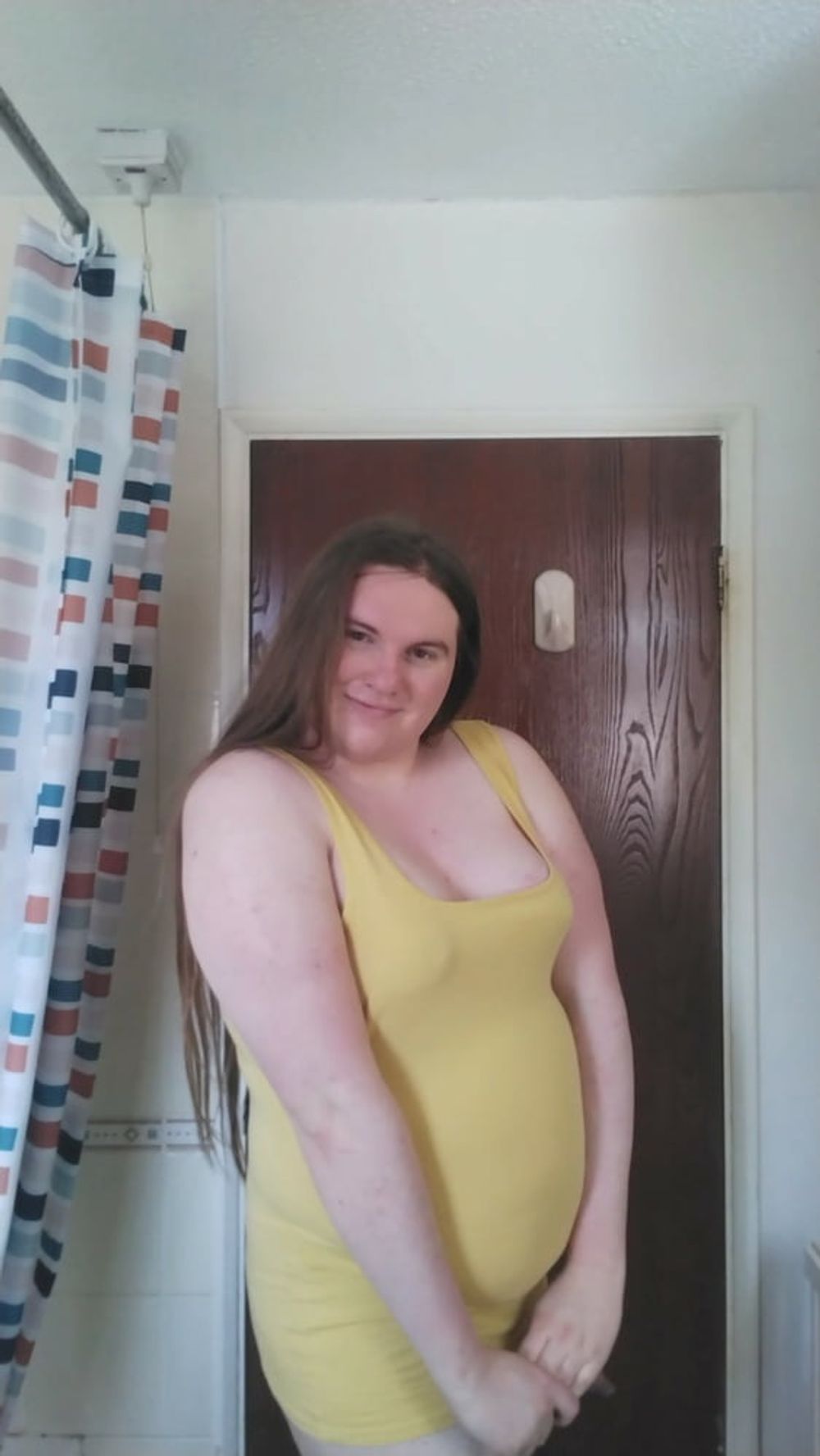 My sexy yellow vest top  #10