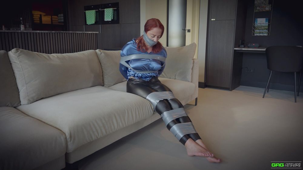 Daisy - Secretary Tape Bondage #4