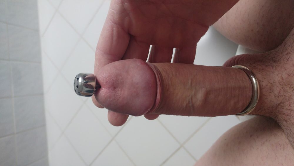 my cock with penis plug #6