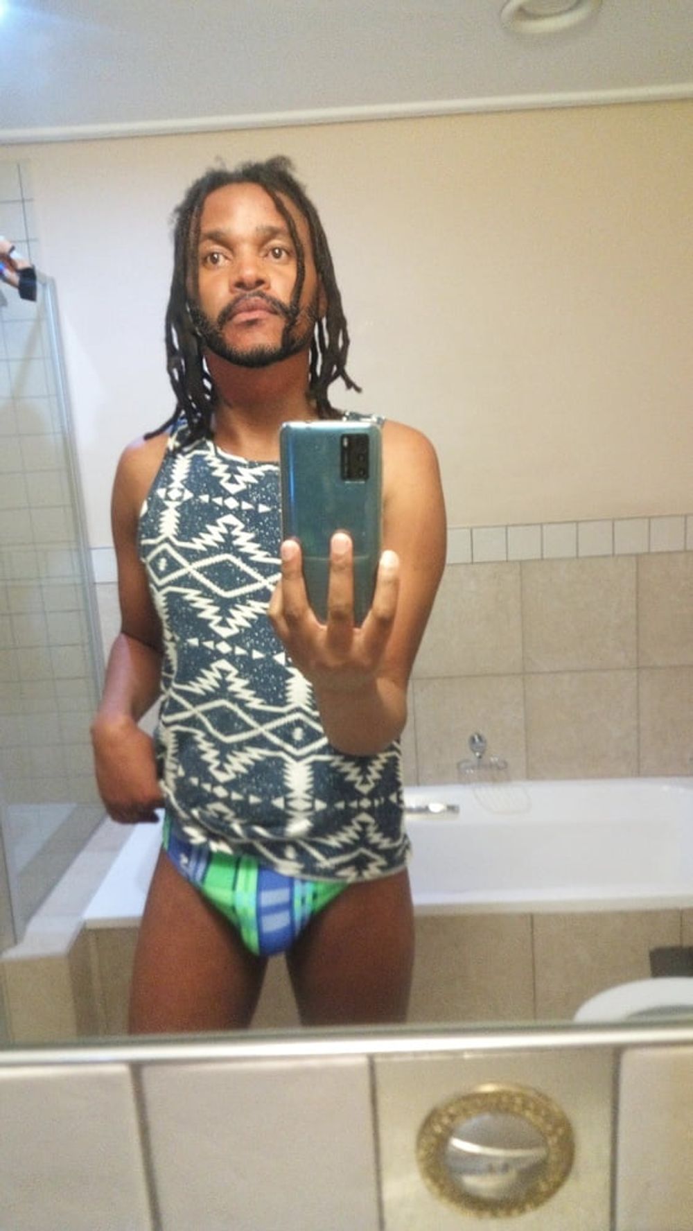 The Xhosa Nudist in underwears #4