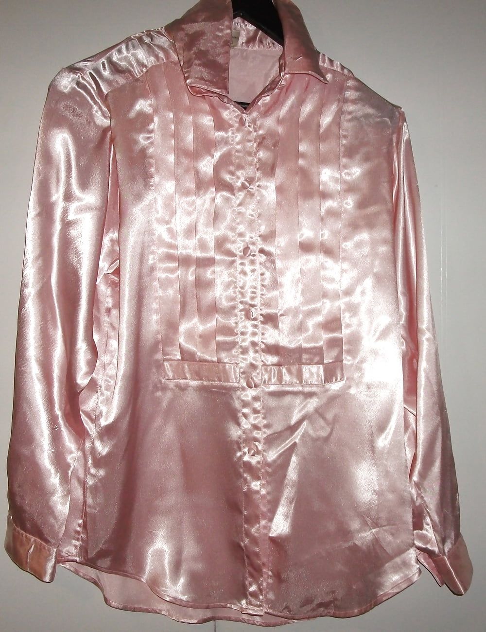 Silk and satin blouses #17
