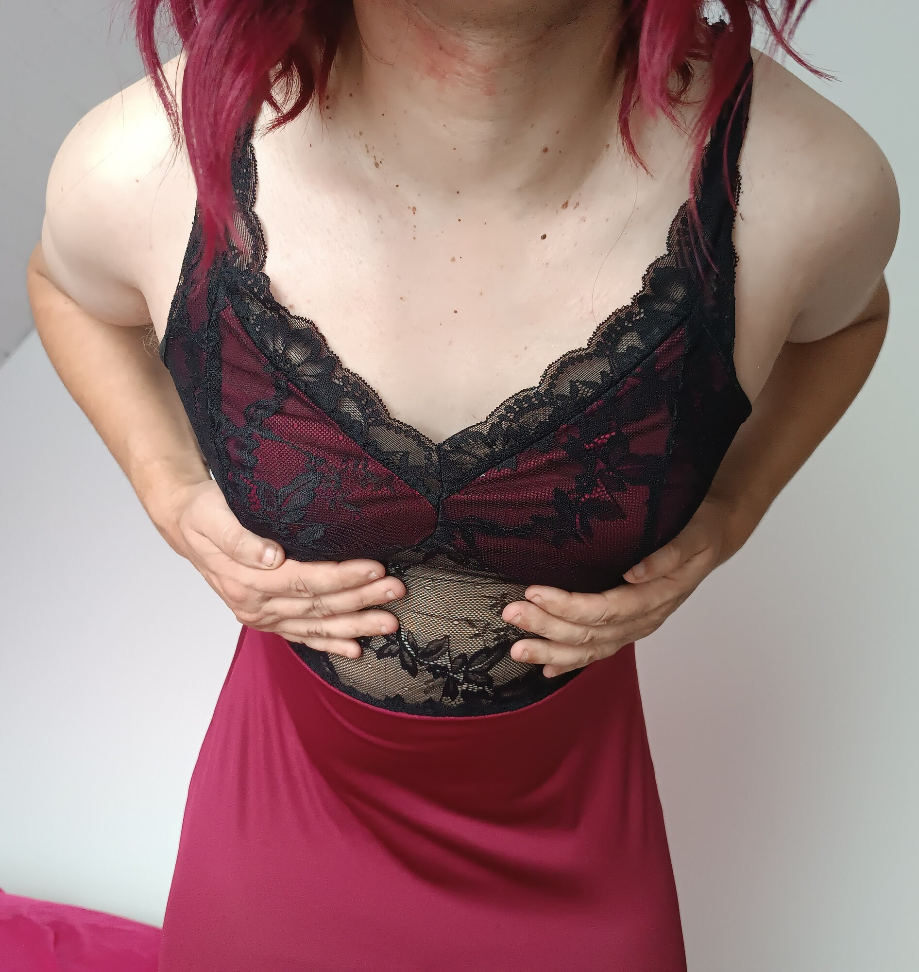 long red lace dress #46