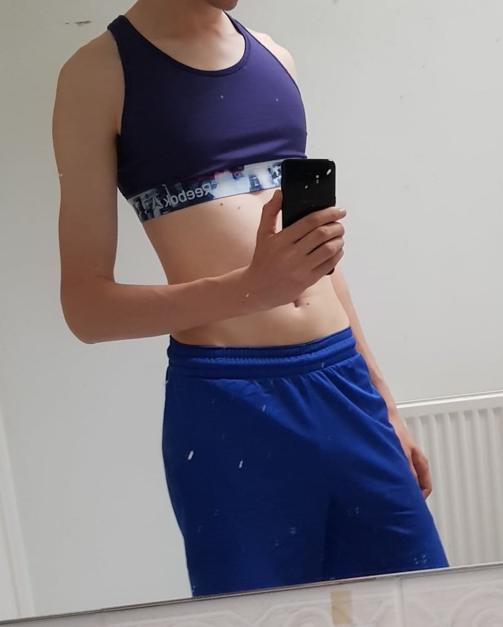 Reebok blue sports bra #34