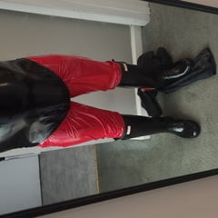 Black and red 