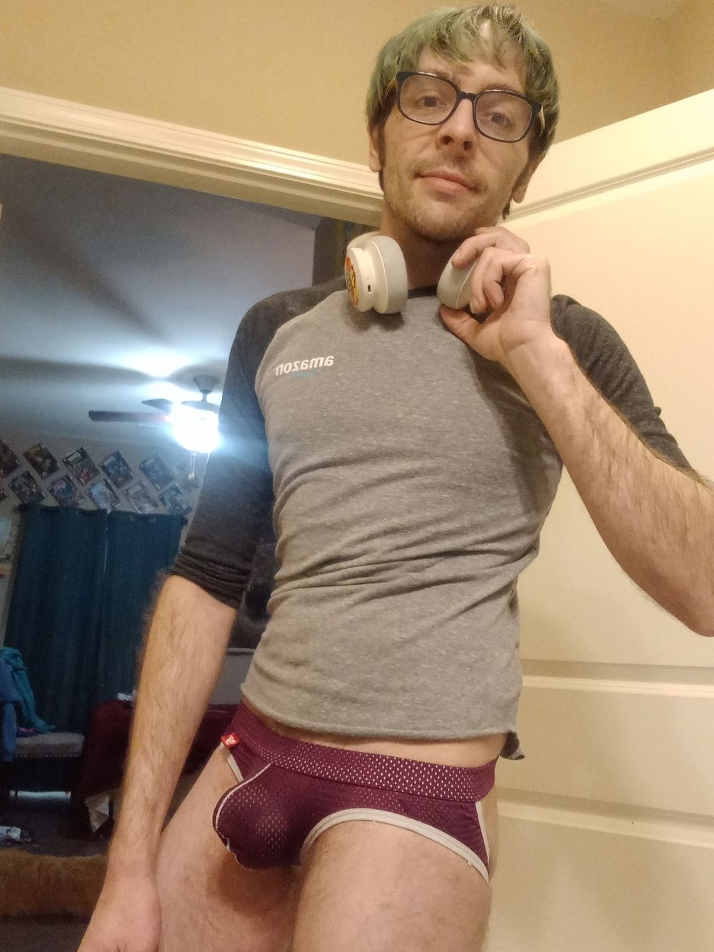 Puppers Showing off in underwear...again #36