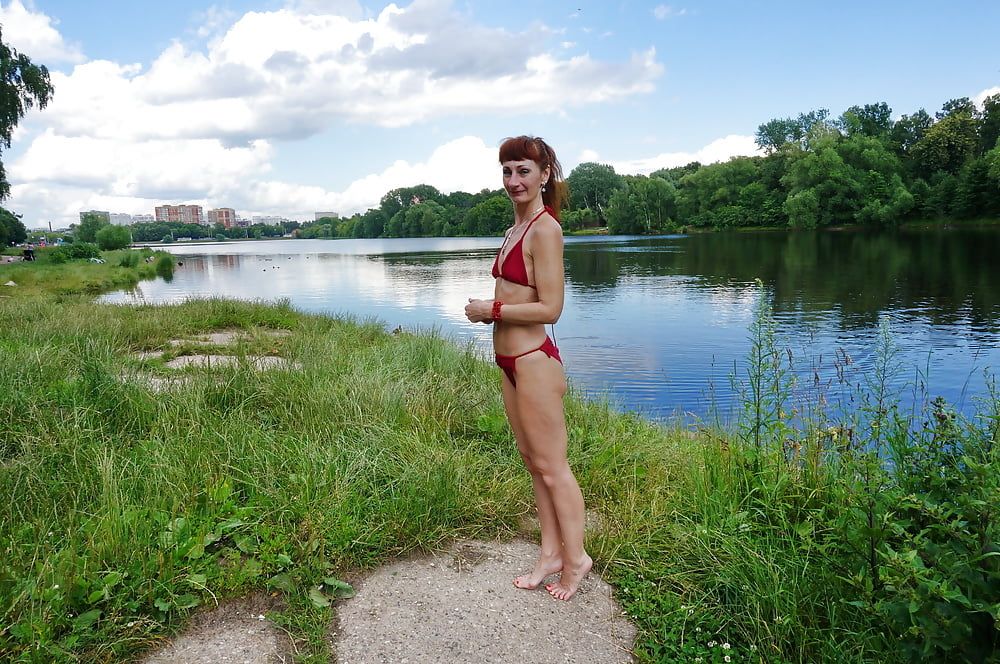 Red bikini no 2 #16