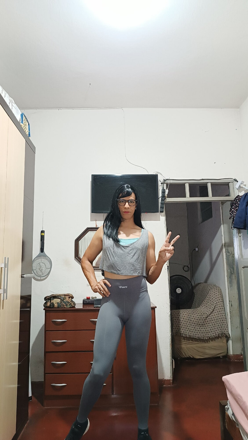 Sakura Nakamura Skinner legging Grey  #14