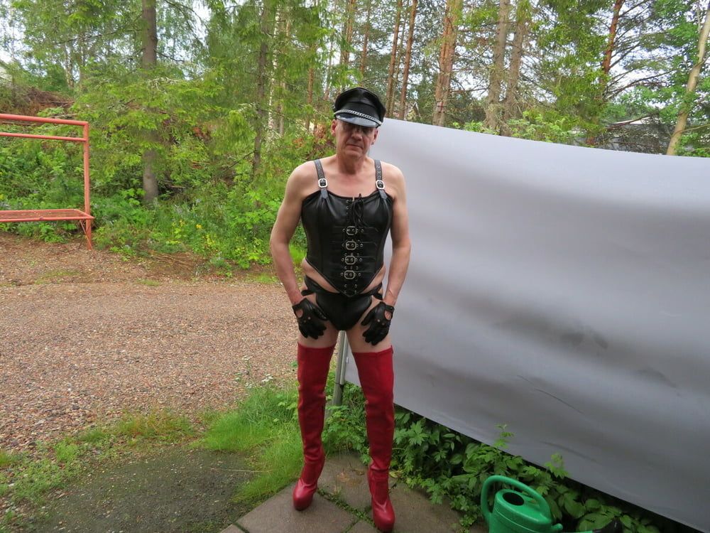 kinky leather gay Juha Vantanen from Finland