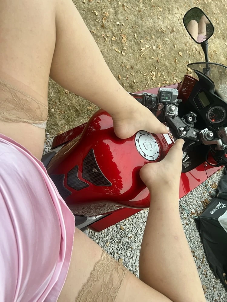 Sissy no her motorcycle  #40