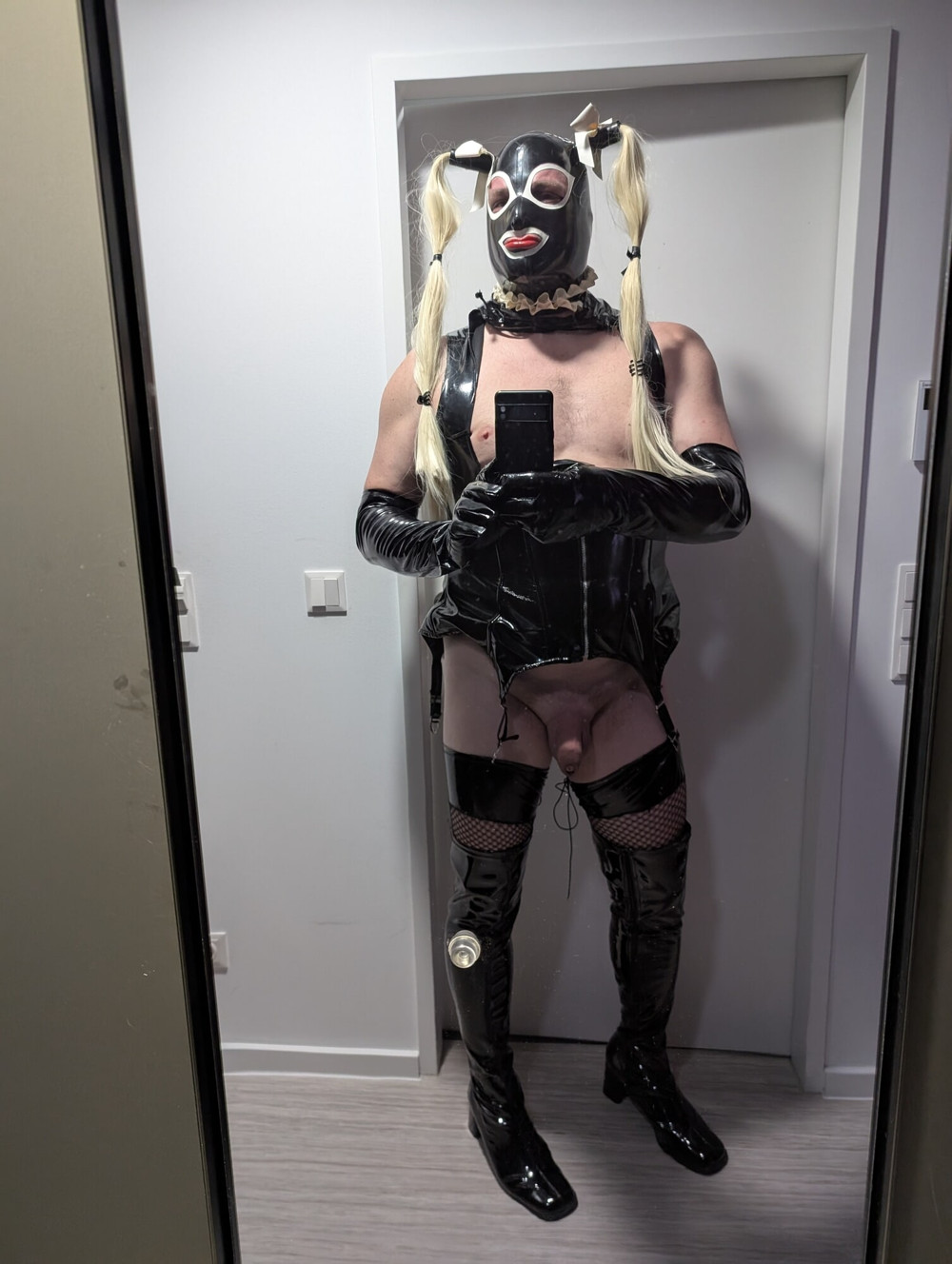 Masked Sissy in the Hotel  #2