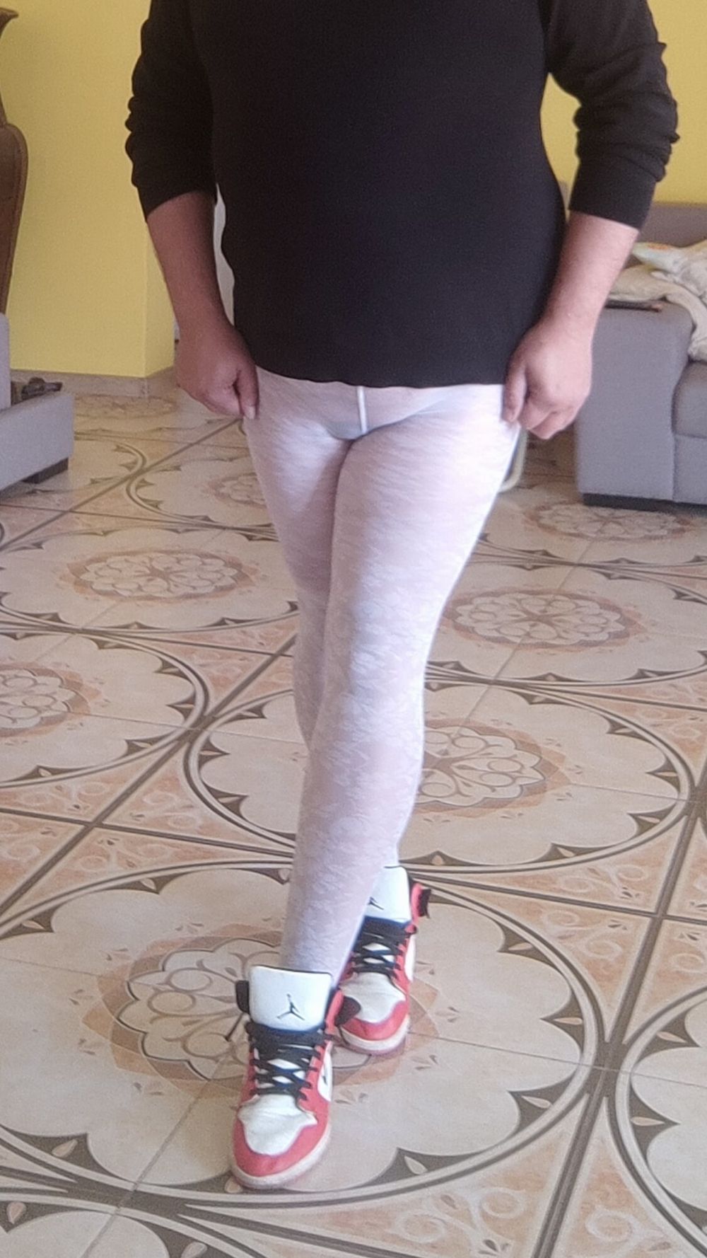 White pantyhose #11