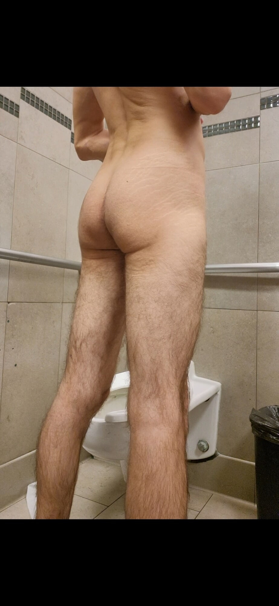Public Bathroom Latino Slut Exposed #5