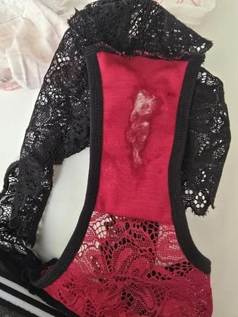 My Dirty panties for you to sniff and lick my juicy wetness
