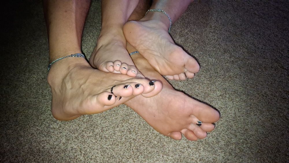 Playing footsie late at night #15