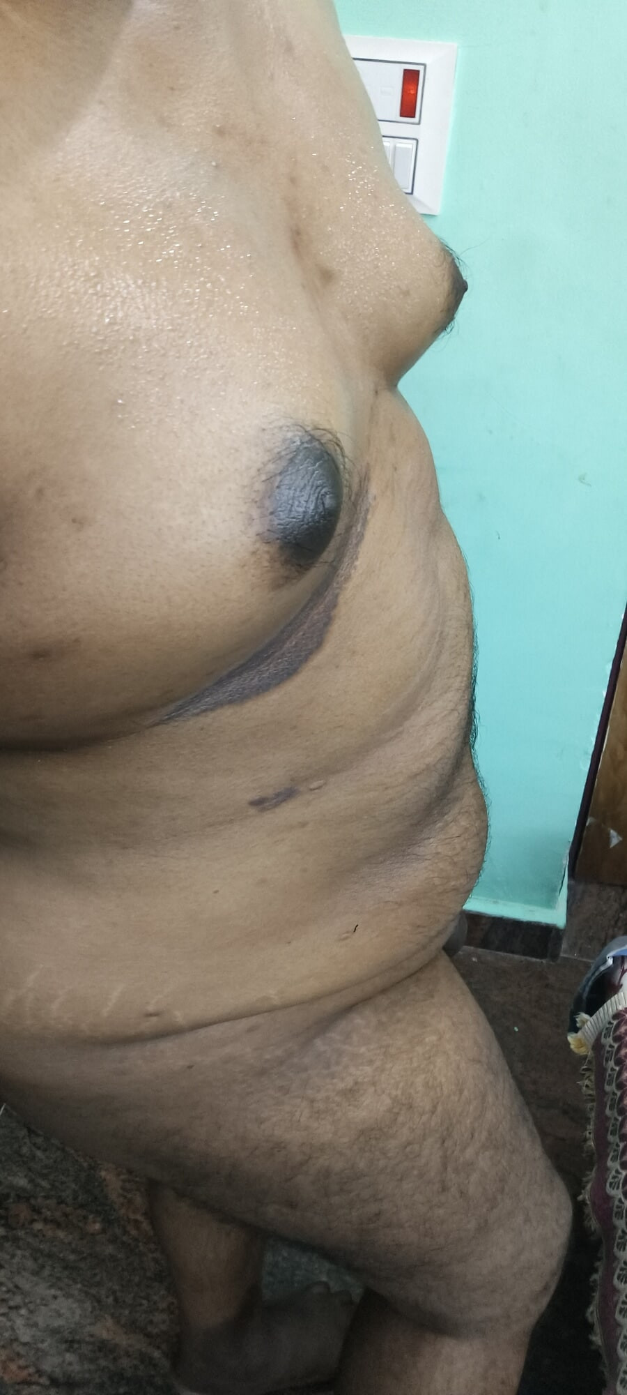 My oil massage sexiest boobs  #3