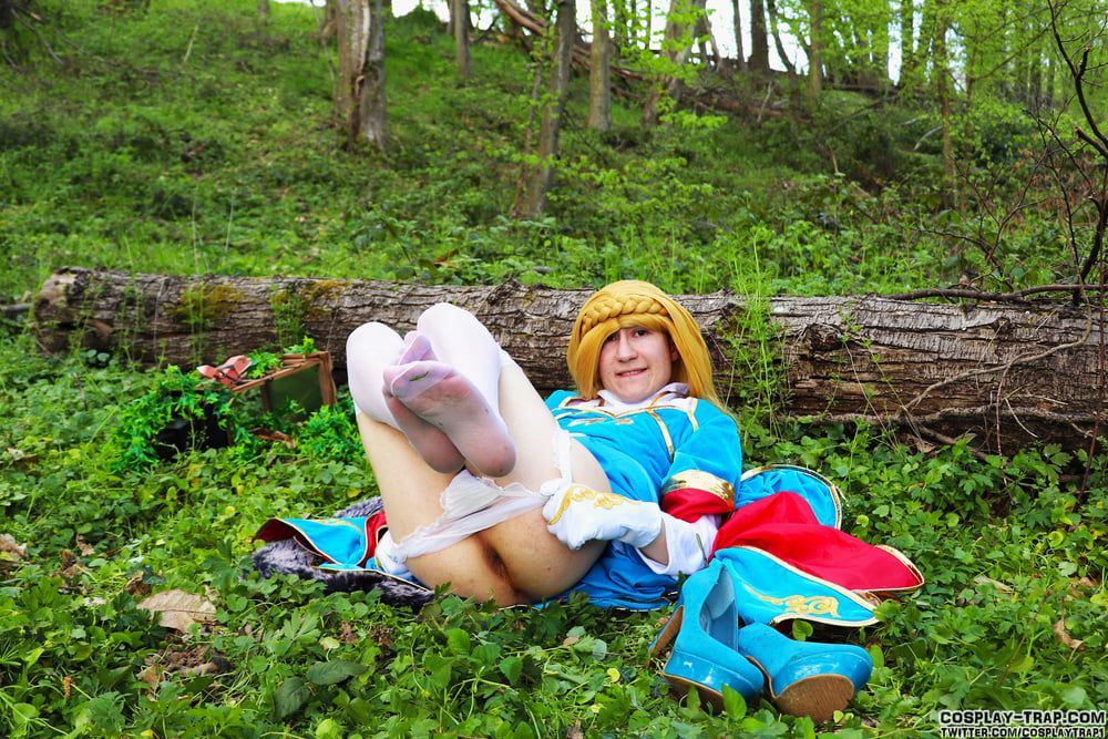 Zelda Frisky Forest Frolic trap Cosplay  #6