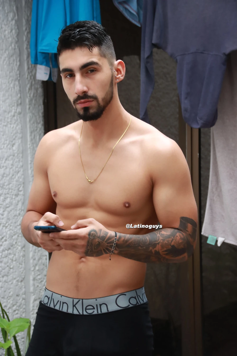 Big Latino Guy Drill His Brother-in-law Ass #6
