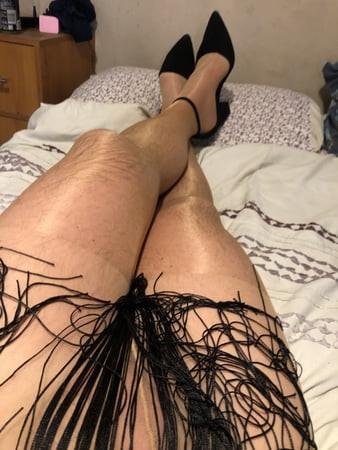 Straight man loves wearing nylons