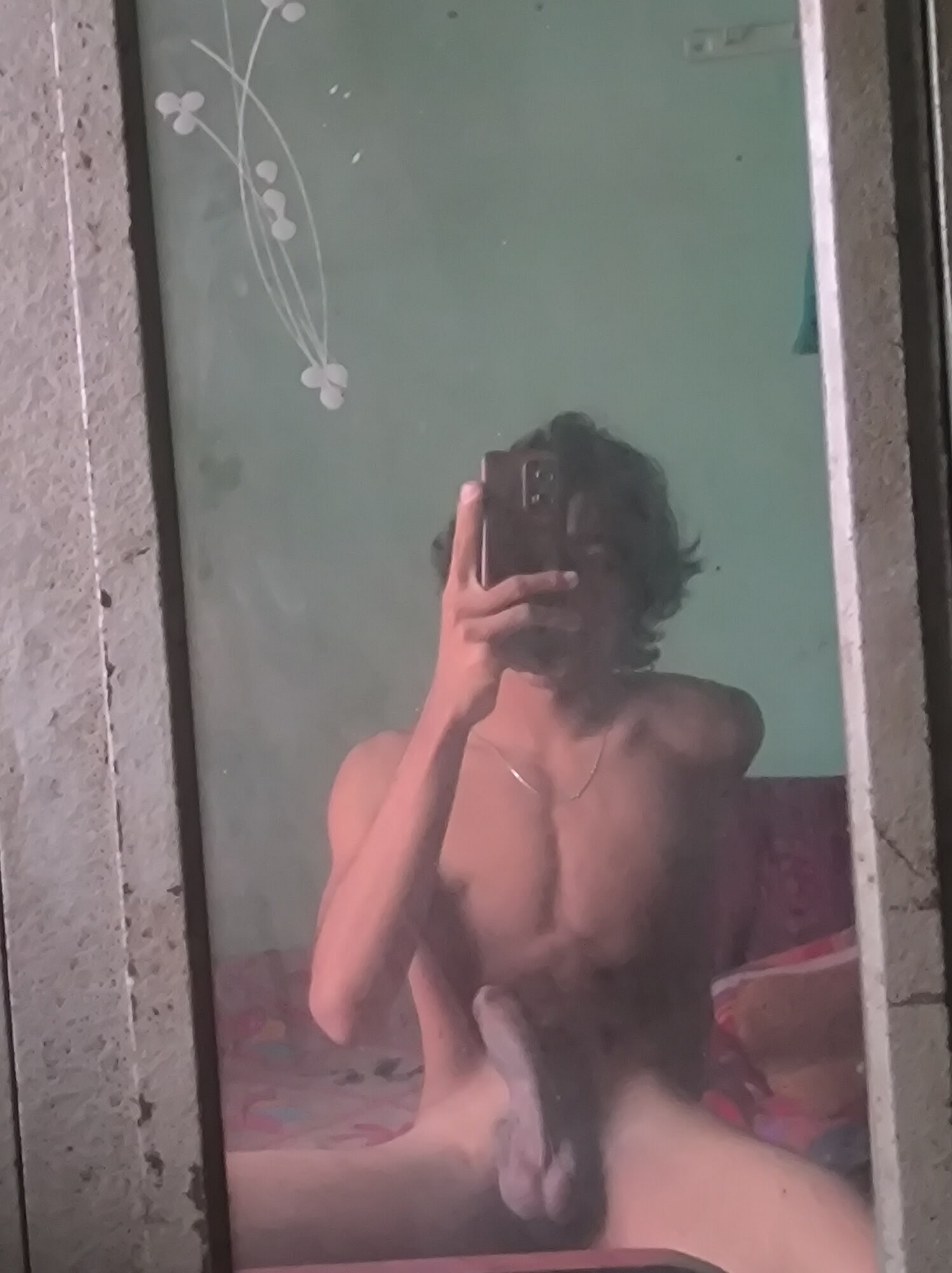 Six inches flaccid