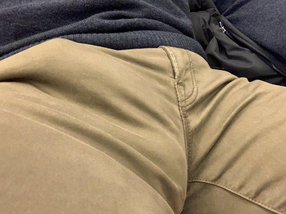 Jerking off on the train and in public #37