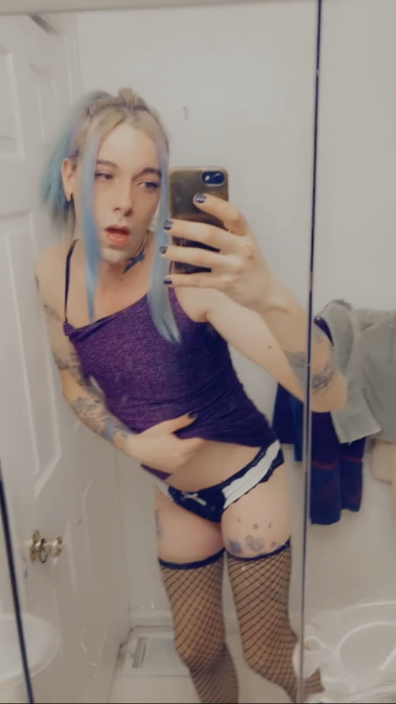 Hot Purple Minidress Slut #57