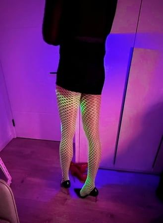 Sissy-MILF in strumpfhosen