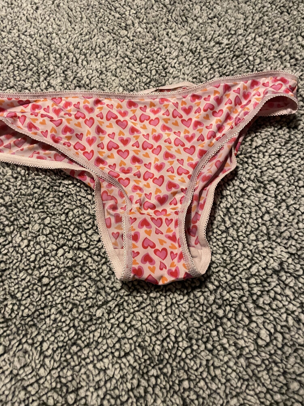 Wife’s lace knickers can not help myself 