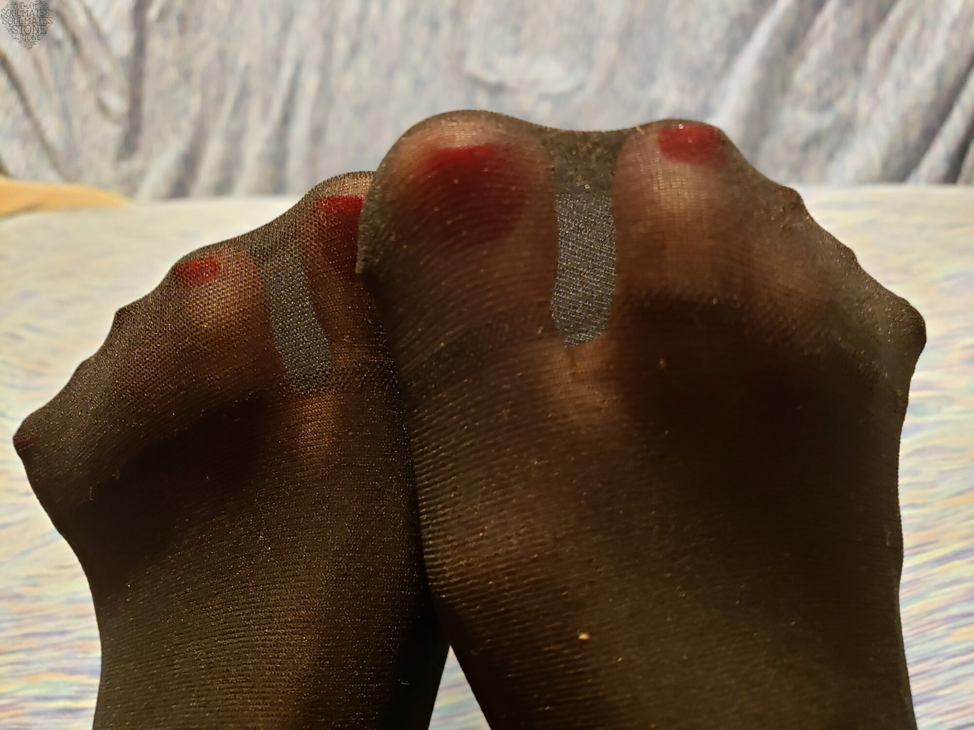 Black Stockings and Red Toes #8