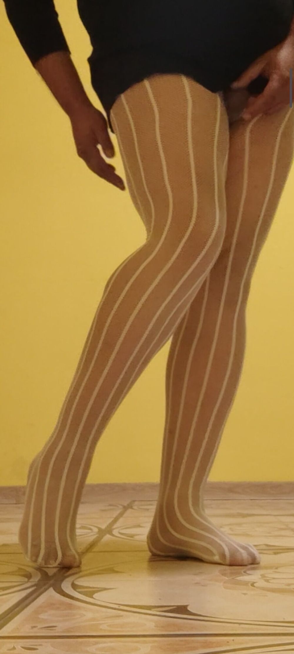 Pantyhose on my legs #19