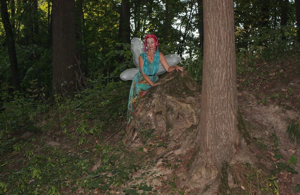 Fairy near the tree #2