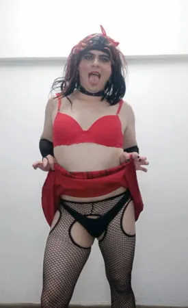 sexy goth crossdresser felixa         