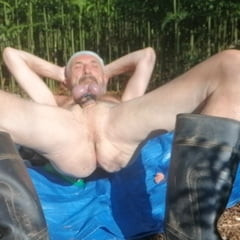 Naked in Nature showing balls