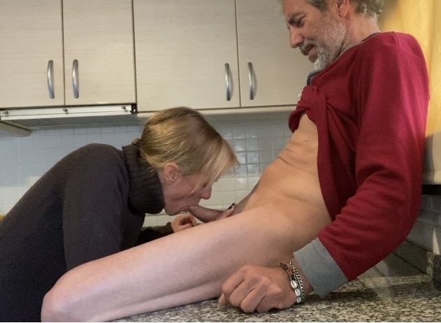EATING PUSSY AND BLOWJOB IN THE KITCHEN (by WILDSPAINCOUPLE  #25