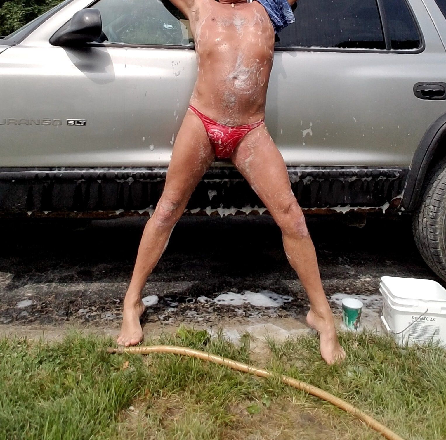 Nude Naked Public Car Wash #38