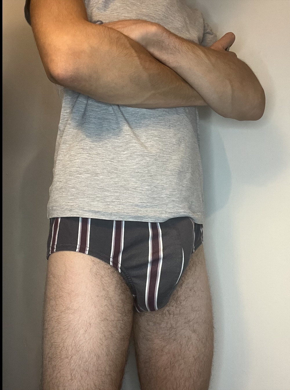 Playing in my retro-style briefs #11