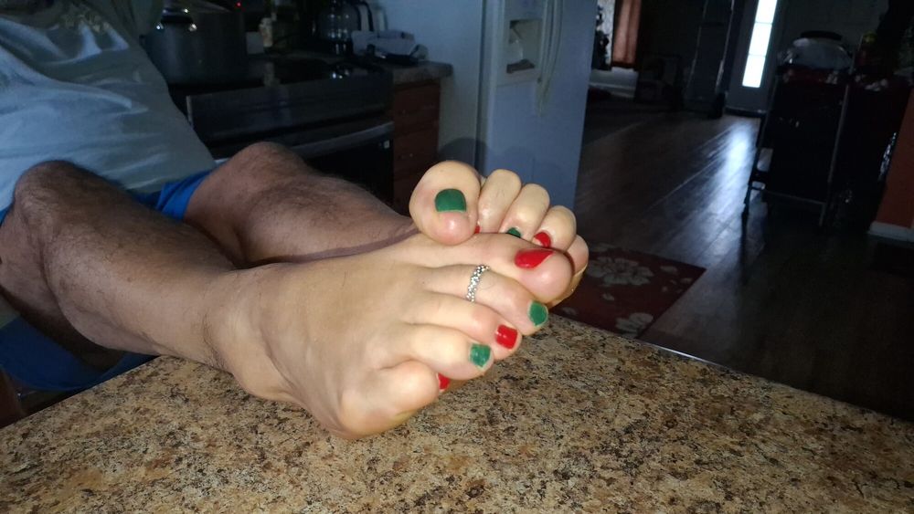 Showing off my feet #6