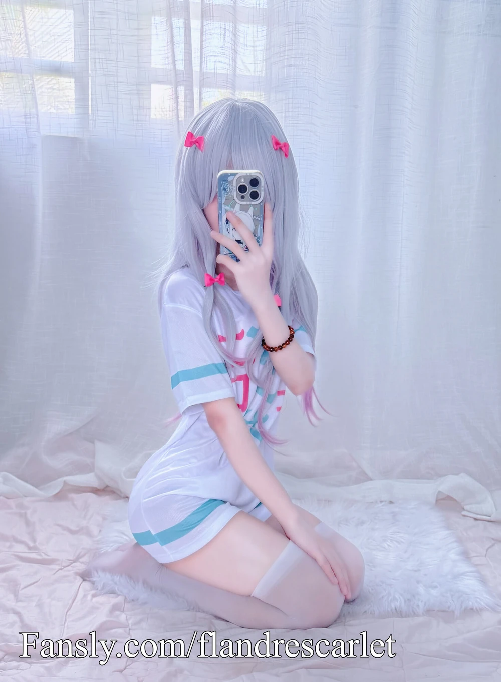cute femboy cosplay Sagiri #4
