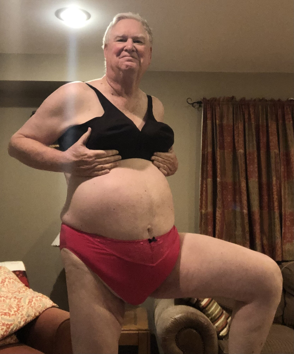 Fat old man with a tiny penis #47