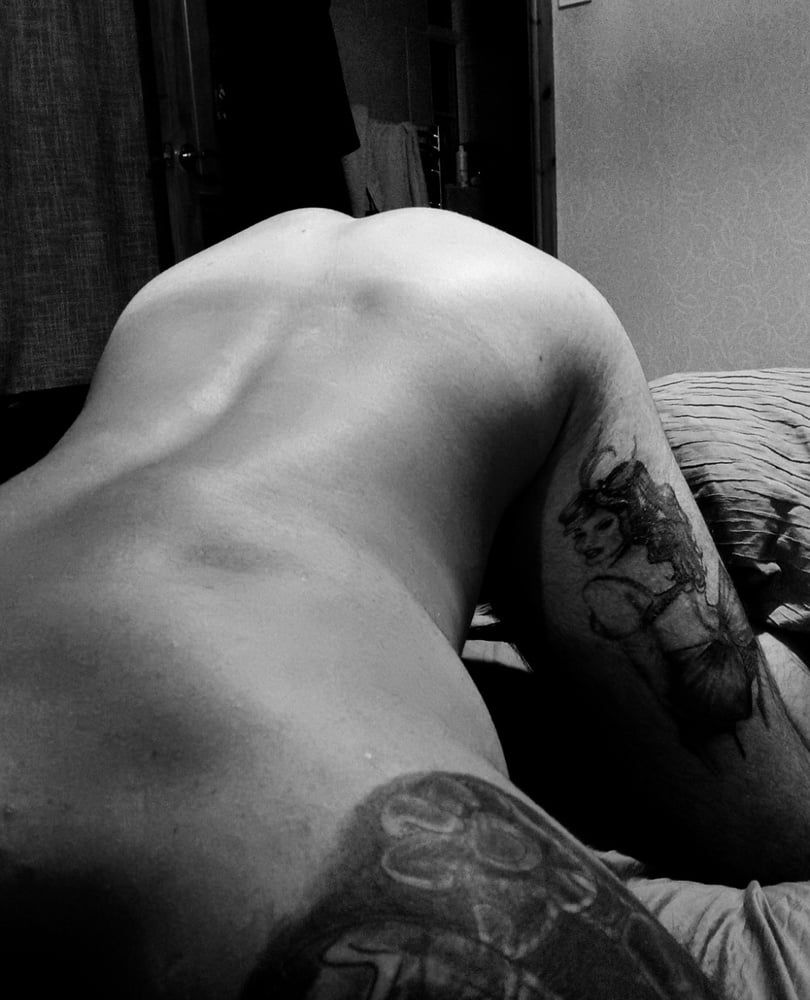 BW bent over doggy waiting and thong  #15