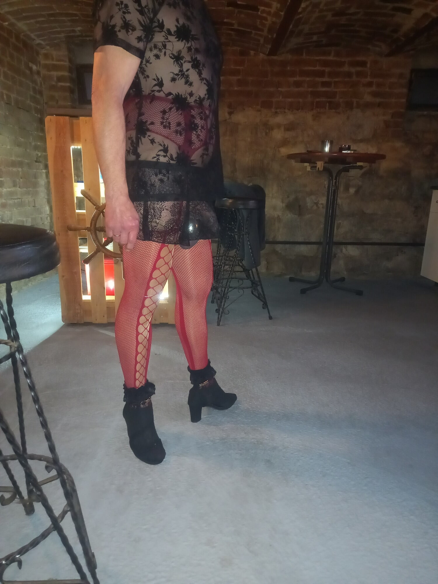 black and red lingerie #7